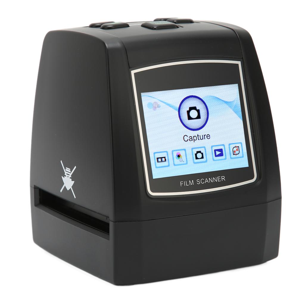 Сканер пленки цифровой 2,4-дюймовый цветной ЖК-экран портативный сканер изображений для черно-белого цвета