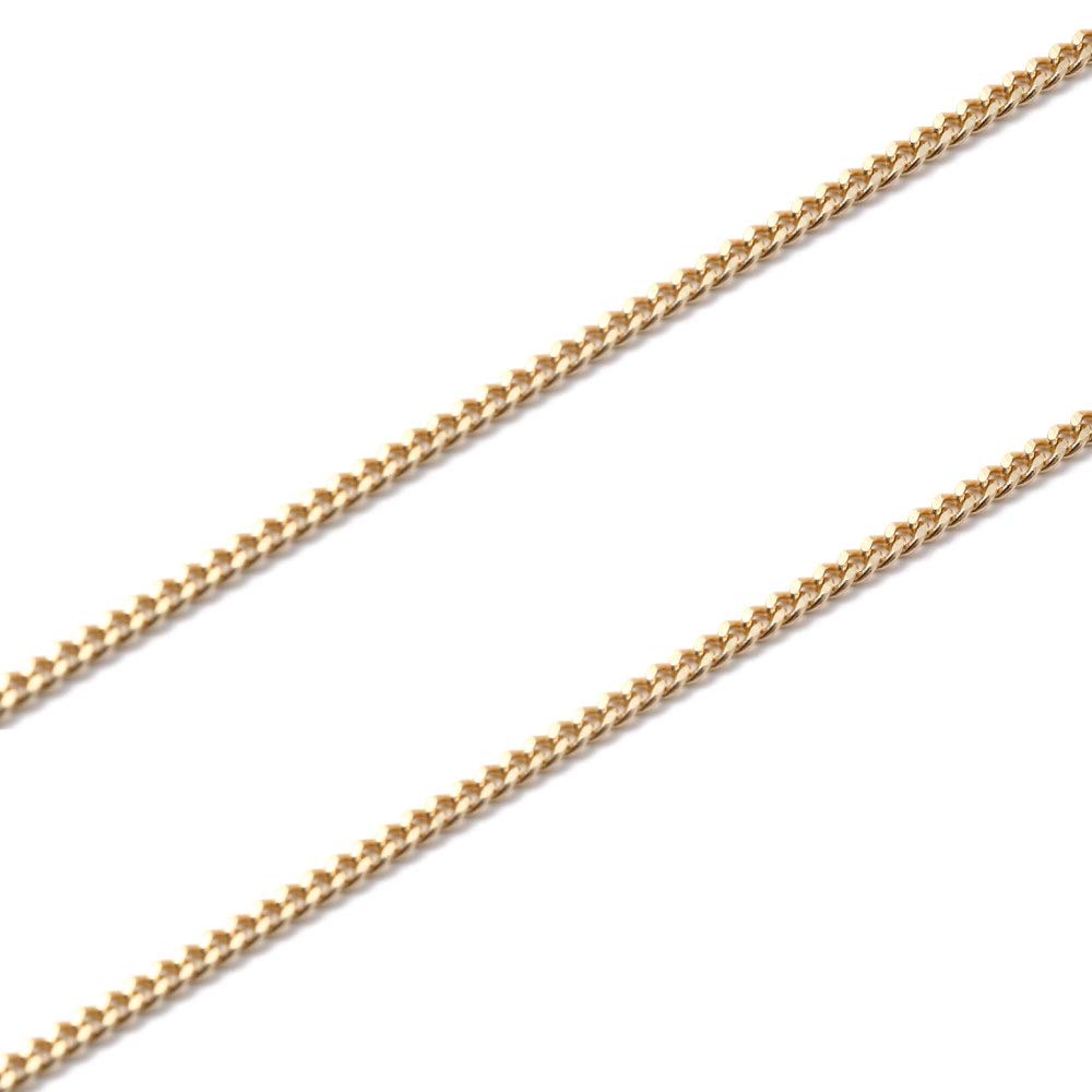 Goods 18K Kihei Necklace 2 Sides 5g 45cm Chain [Happy Shop] Men's Women's