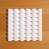 40Pcs Strips Mini Paint Pots Plastic Storage Containers Clear Boxes Leakproof for School Art Painting Supplies