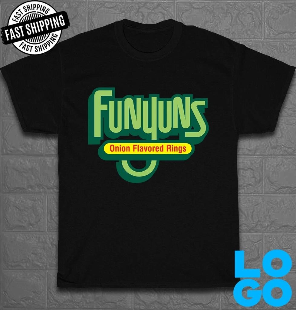 New Funyuns Frito-Lay Logo Men's Funny T-Shirt Made In USA Size S to 5XL