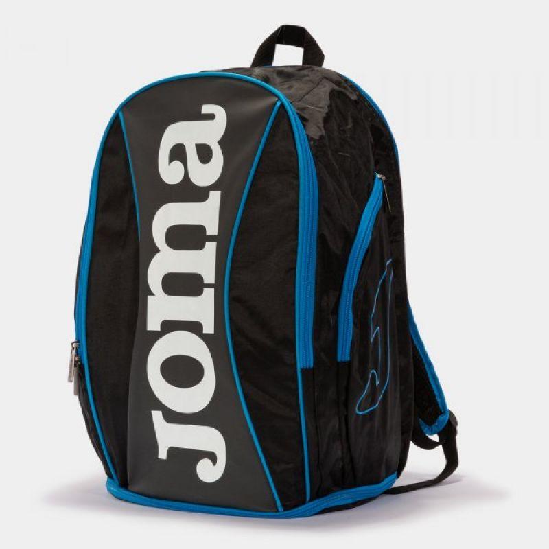 Joma Open school bag polyester black and blue