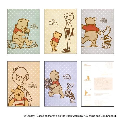Nakabayashi Карманный альбом 5 книг КОРОБКА Disney Винни Пух 23702