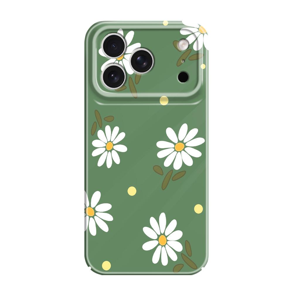 Falling Daisies Phone Case For iPhone 17 Air 16 16E 15 14 Plus Pro Max Film Hard Cover