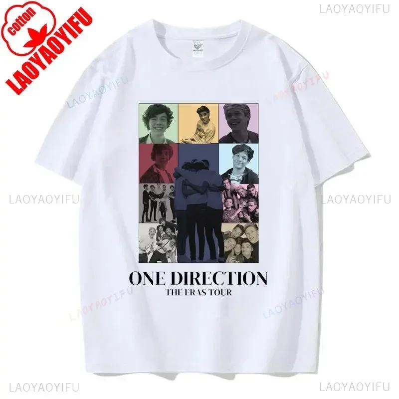 Я люблю футболки с принтом One Direction, рэперские футболки с коротким рукавом, винтажные топы певцов, летний хлопок, хип-хоп, мужские женские футболки