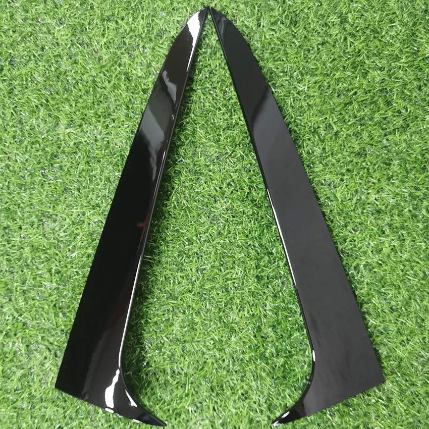 Боковой спойлер на заднее окно, крыло для BMW X3 F25 2011-2017, глянцевый черный ABS, боковой спойлер, наклейка, отделка Canards, сплиттер, внешний вид