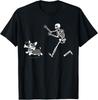Skeleton Chasing Corgi Halloween Vibe Corgi Dog Lover T-Shirt Unisex T-Shirt