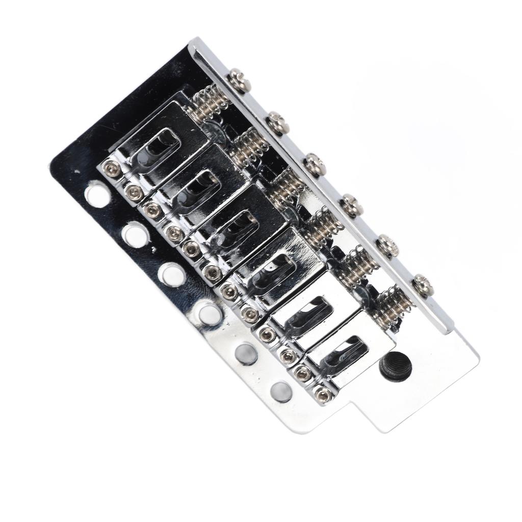 Guitar Tremolo Bridge Set 52.5mm Vintage Left Handed Zinc Alloy Electric Guitar Tremolo Bridge for