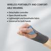 Intelligent Wrist Brace with Breathable Hand Massage Compress Tendon Sheath Heated Hand Sprain Brace Massage Safety Gear