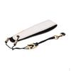 Adjustable Saxophone Neck Strap Ergonomic Universal PU Leather Sax Brace for Concert, Live