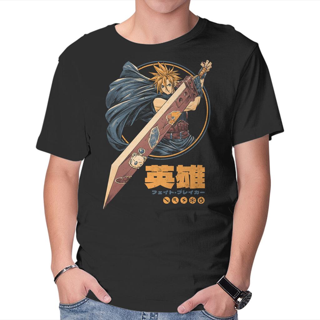 Unisex Crew Neck T-Shirt Blade Of Destiny Graphic Short Sleeve Casual Tee