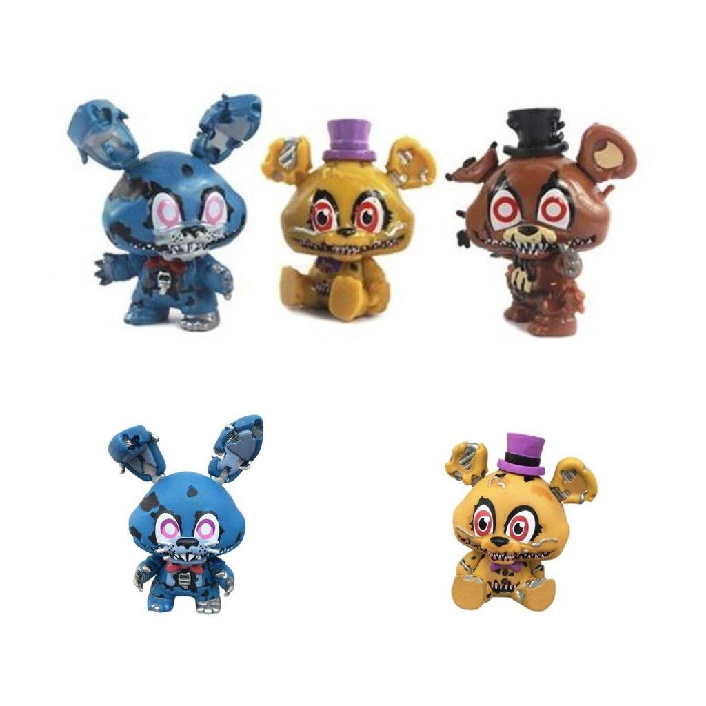 Очаровательный набор из 8 фигурок Бонни из Five Nights At Freddy's для игры и демонстрации
