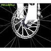 RISK M5x10mm Disk Brake Rotor Bolt T25 Torx Titanium Alloy Bicycle Part MTB Mountain Bike Brake Rotor Fixing Ti Screw 12PCS/Set