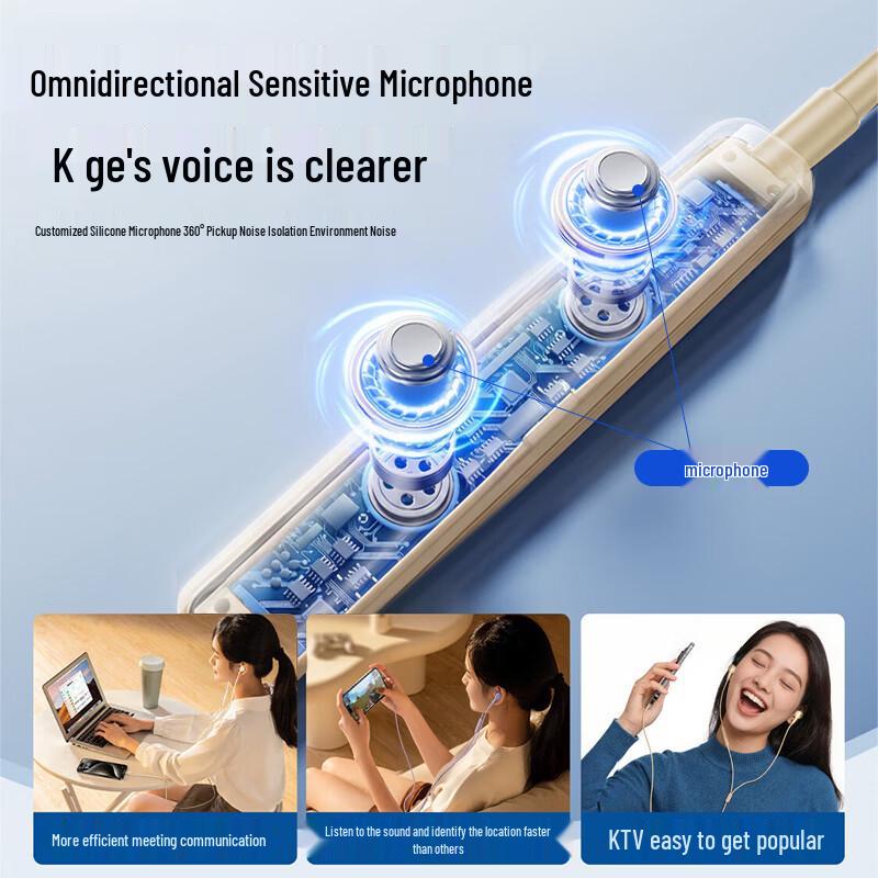 Lenovo YF Series In-Ear Wired Earphones