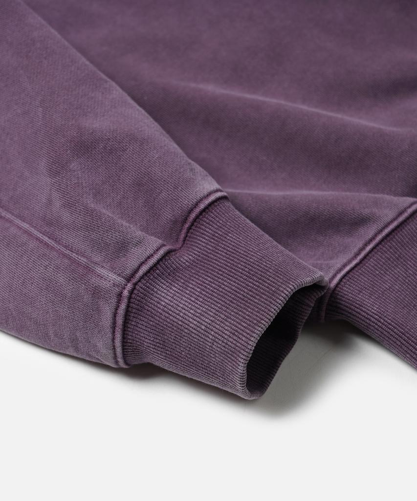 FRIZMWORKS Pigment Dyeing Mil Sweatshirt _ Purple