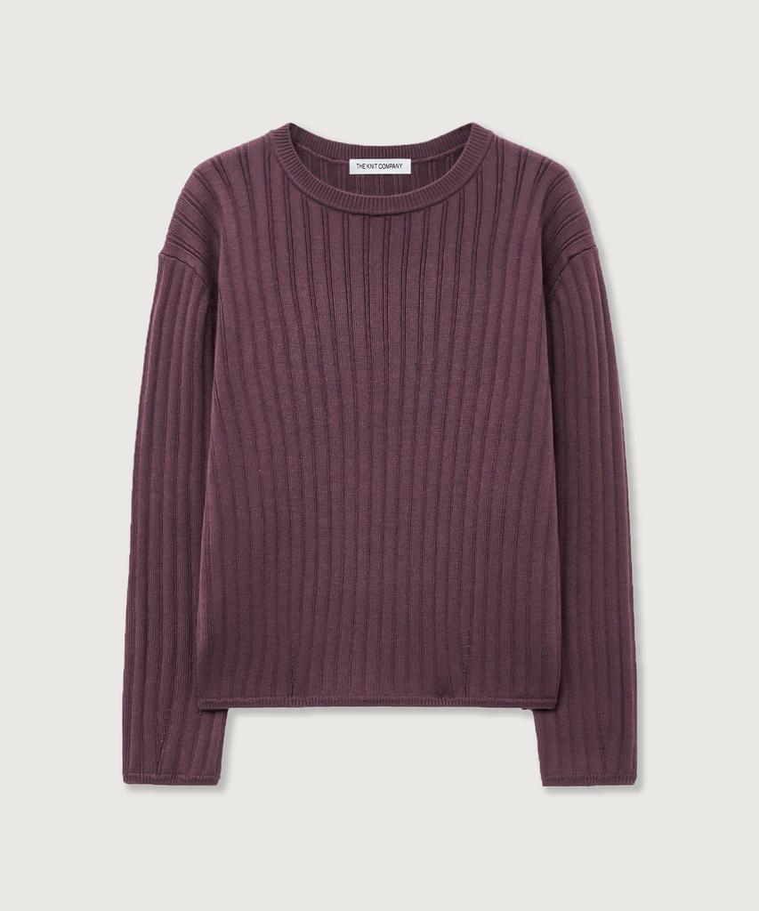THEKNITCOMPANY (W) Шерстяная смесь Ребристая вязка 3 цвета