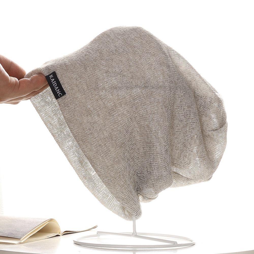 Thin Stacked Hat Soft Baotou Hat Creative Pullover Hat Spring Summer