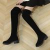 Thigh High Boots Female Winter Boots Women Over The Knee Boots Flat Stretch Sexy Fashion Shoes