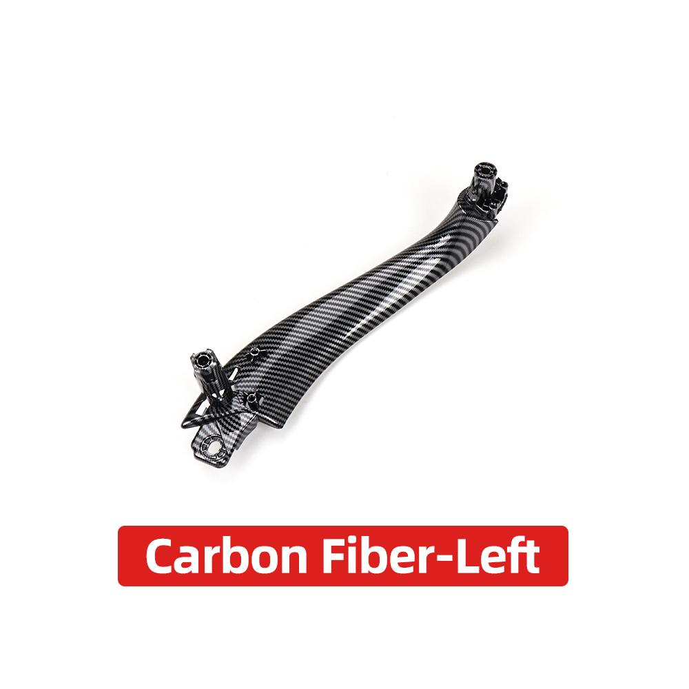 For BMW X3 X4 G01 G02 G08 Carbon Fiber Car Inside Interior Handle Inner Door Pull Trim Left Right Auto Accessories LHD RHD