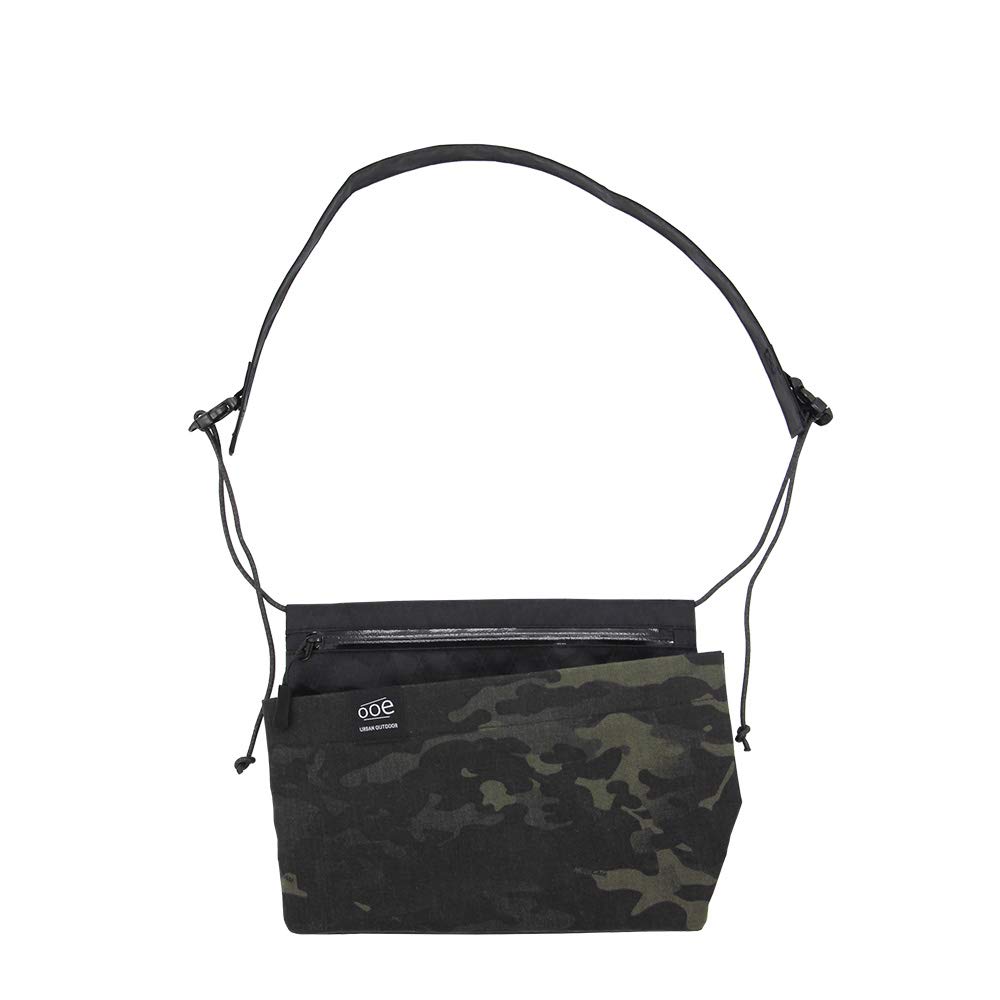 [MONS] Ooe Slash Bag X-PAC™ SACOCHE (Black Camouflage)