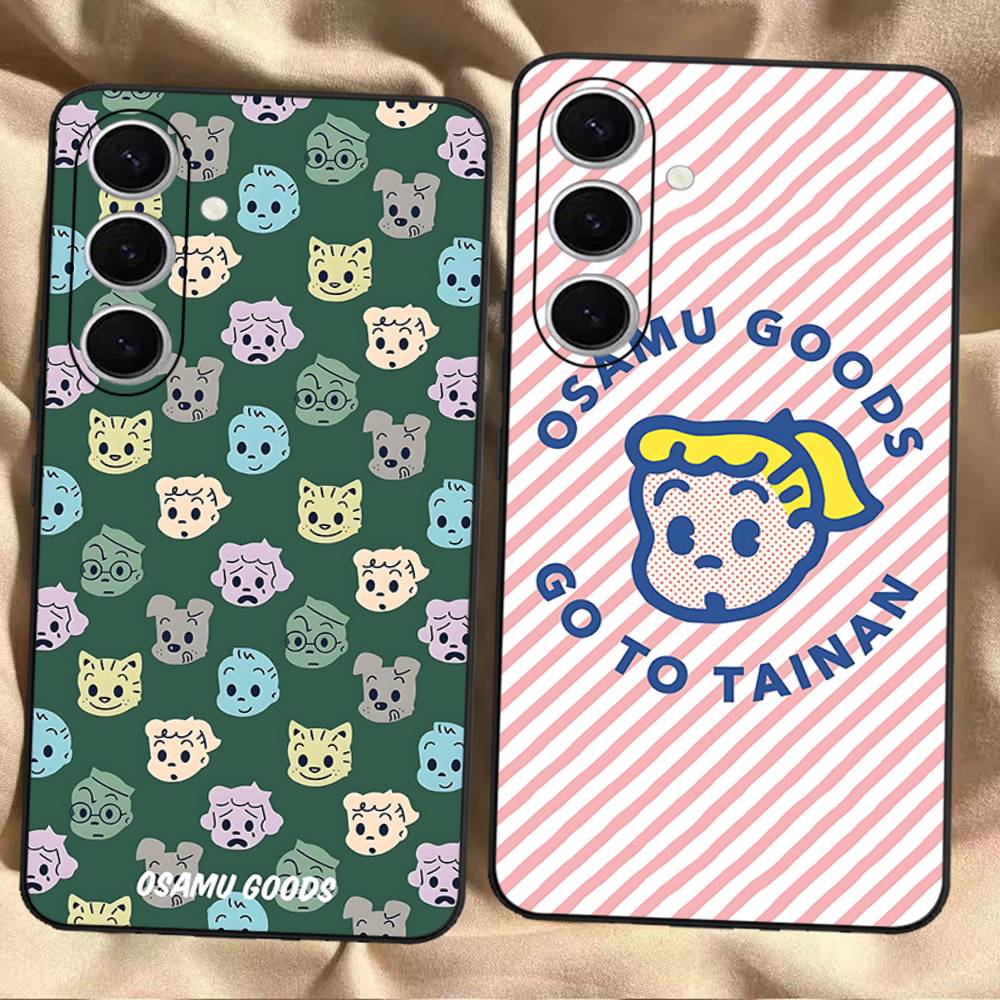 Модный Чехол для Телефона Osamu Goods Для Samsung S 24 Fe 25 Ultra Plus 20 Lite 21 30 22 23 24 22 Ultra 5G Fundas