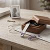 Cube Shape Ashes Pendant Memorial Lockets Stainless Steel Memorial Ashes Necklace  Memorial Gift