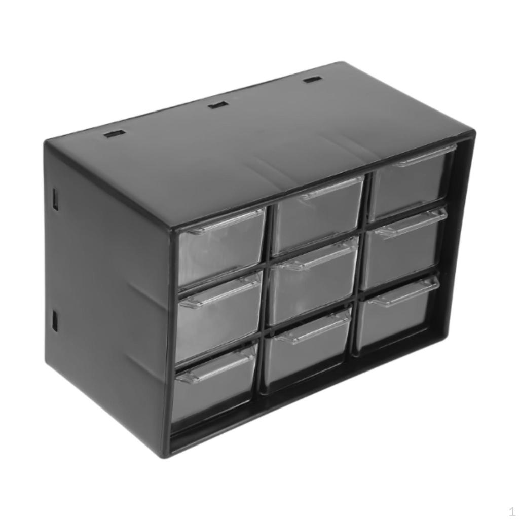 Тумба с выдвижными ящиками для рукоделия с 9 отделениями для организации рабочего стола