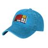 Пит Мондриан De Stijl Бейсболки Snapback Джинсовые Кепки Регулируемые для улицы Кепки Хип-Хоп Бейсболка Ковбойская Кепка для Унисекс Женщин