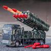 1:32-зарядная Ракетная Установка Модель Машинки Игрушка Кузов из Сплава Резиновые Шины Двери Открываются Военные Миниатюрные Модели Украшения Подарки для Детей