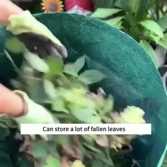 Garden Garbage Bag Waterproof Leaf Sack Large Capacity Reusable Leaf Collection Bag for Garden Yard Waste Debris Storage