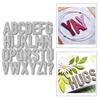 English Alphabet Pattern Combination Pattern Metal Cutting Dies Stamps Alphabet Embossing Paper Cards Making Craft Stencils Scrapbooking