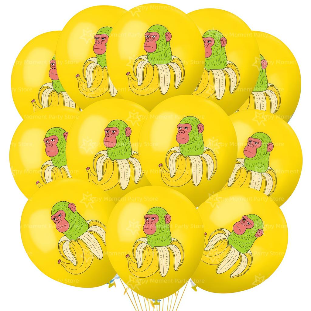 Italian Brainrot Birthday Party Decoration Tung Tung Tung Balloon Sahur Tralalo Foil Balloon Latex Balloon brainrot Party Favors