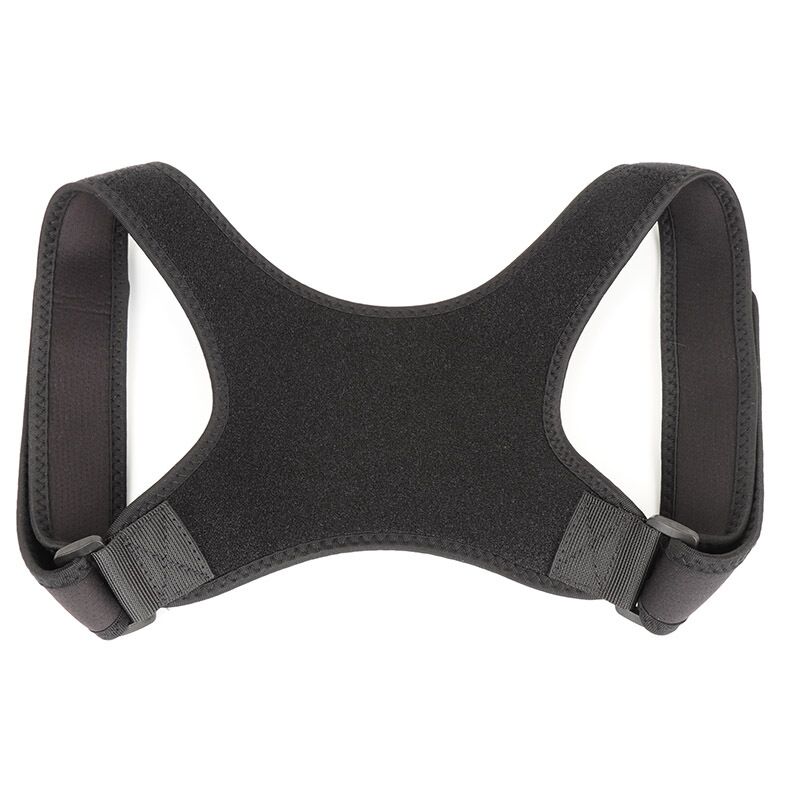 Ollas  Breathable Neoprene Upper Back Posture Corrector Adjustable Clavicle Belt Shoulder Pain Relief