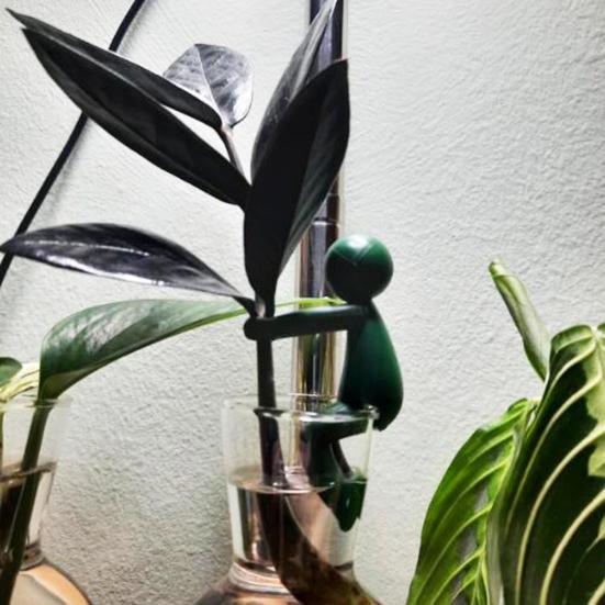 Plant Support Buddy Cuttings Plant Propagation Station Indoor Garden Human Shape Plant Stand Plant Lover Gifts for Sprouts Stems