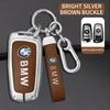 Car Smart Key Fob Case Cover Bag For BMW 3 4 5 Series 320i 530i 550i F20 F21 F30 F31 F25 F01 F02 Keyless Keychain Accessories OZ3
