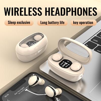Невидимые беспроводные наушники Новые мини TWS Bluetooth 5.3 Спортивные стереонаушники Смартфоны Smart Touch Шумоподавление Наушники