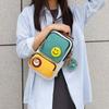 New Smiley Face Chest Bag Wholesale Casual Shoulder Bag Couple Street Trend Fashion Sports Crossbody Bag Schoolbag