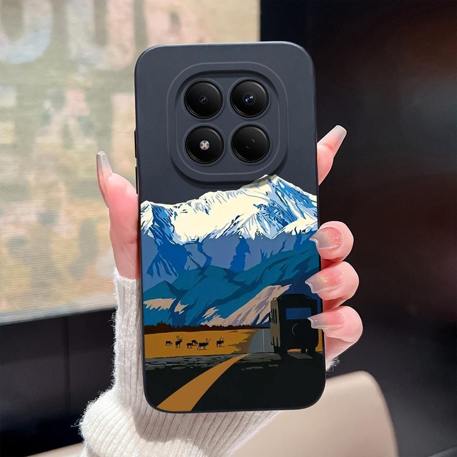 Чехлы Для Redmi Note 15 Pro Plus 4G 5G Мультяшное Сердце Мягкий Силикон Защитный Чехол Для RedmiNote15Pro Plus Защита от Царапин Fundas