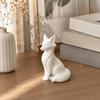Кавайная статуэтка волка 3D-печать Скульптура котенка Милая статуэтка кошки Офис