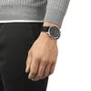 Tissot Мужские модные часы T116.617.16.062.00 с серым циферблатом и кожаным ремешком