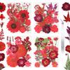 Dried Flowers for Resin, 106pcs Natural Flowers and Leaves Compressed, Vacuum Packed DIY Pressed Flowers for Epoxy, Jewelry, Candles, Soap