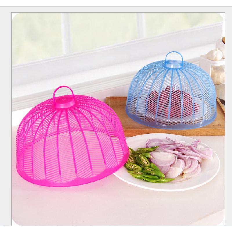 Бытовая сложенная сетка для еды, крышка для кухонной посуды, остатки еды, пыль, насекомое, защита от комаров и мух