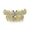 TEMU Gold-Plated Diamond-Studded Grillz Hip-Hop Tooth Jewelry