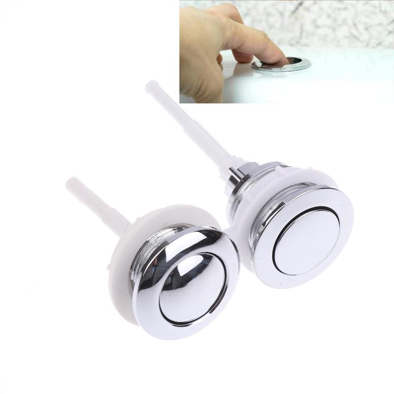 1 Piece Toilet Tank Push Button For Home Toilet Seat Corrosion-Resistant Single Button Toilet Water Tank Accessories