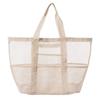 Hollow Out Mesh Beach Bag Nylon Swimming Bag Toiletry Bag Toiletry Storage Bag  Shower