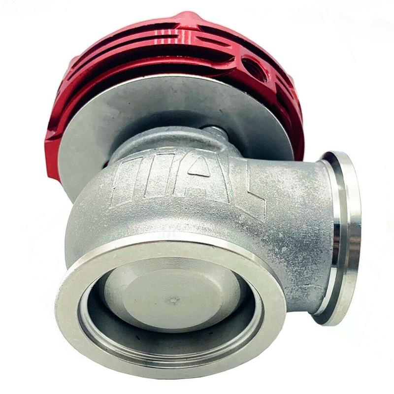 NEW WASTEGATE MVS 38mm RED With V-BAND AND FLANGES MV-S