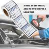 300PCS Car Oil Change Stickers For Windshield - Next Service Due Sticker,2"X2" Removable Vinyl Stickers For Most Cars Trucks SUVs