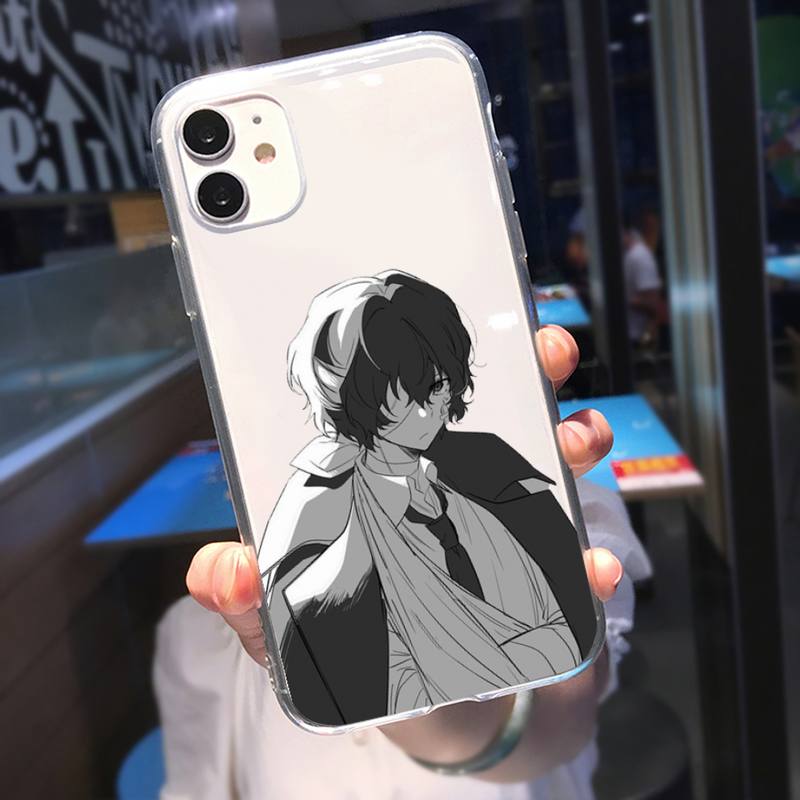 Чехол для телефона RUICHI Bungou Stray Dogs Dazai Osamu для iPhone 11 12 Mini 13 Pro XS Max X 8 7 6s Plus 5 SE XR