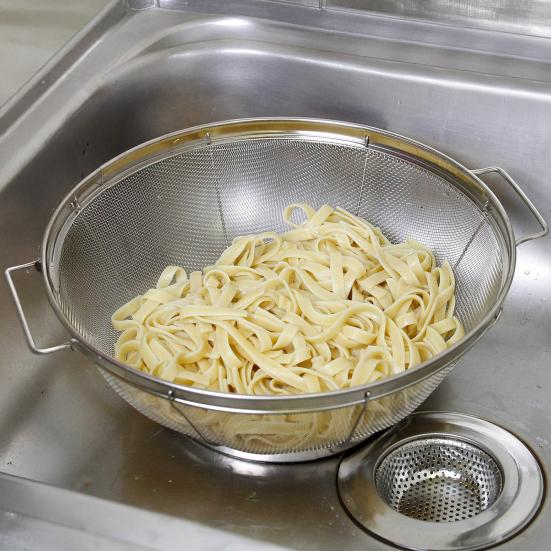 3 шт. Корзина-дуршлаг для пасты из нержавеющей стали, сетчатые дуршлаги с ручками, быстро сливающие воду, для кухни, для промывки и слива