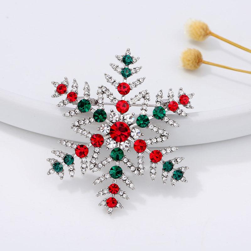 1PC Snowman Christmas Brooch Pin Collar Pin Lapel Pin Fashion Jewelry Christmas Gift