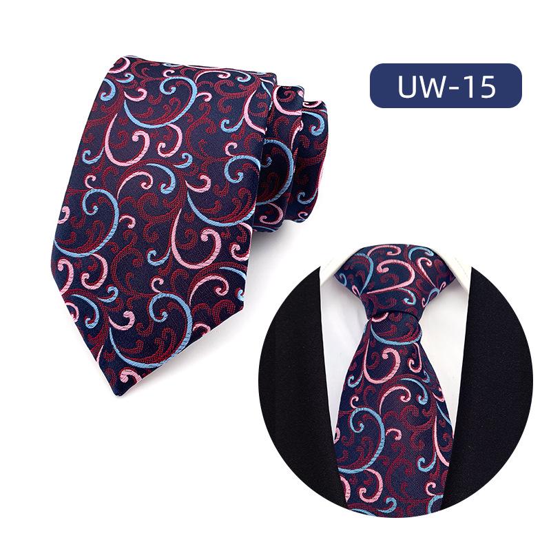Мужской галстук из полиэстера для бизнеса, свадьбы, повседневного ношения, для жениха и шафера